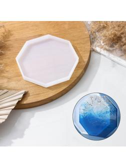 Силиконовый молд Доляна «Восьмиугольник», 14×14×1,2 см