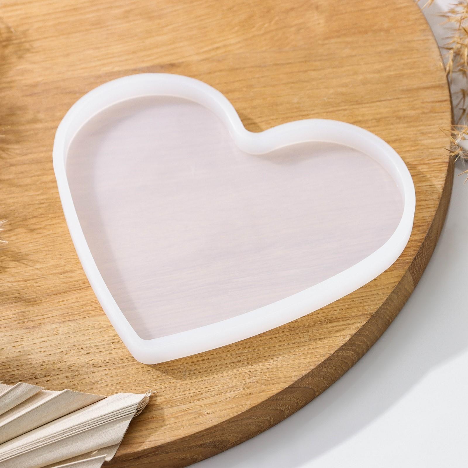 Молд Доляна «Сердце», 15×13×1 см