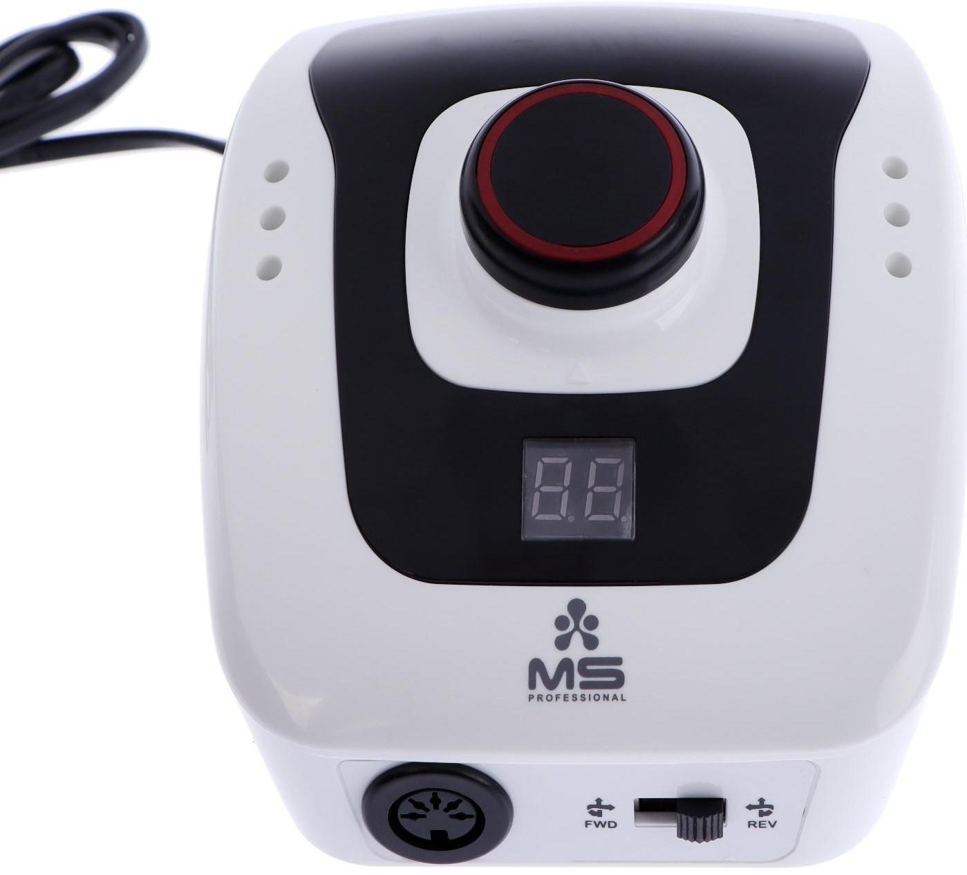 Аппарат для маникюра Luazon LMH-06, 6 насадок, 30 Вт, до 35000 об/мин, черно-белый