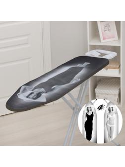 Чехол для гладильной доски с терморисунком GIRL, 145×46 см