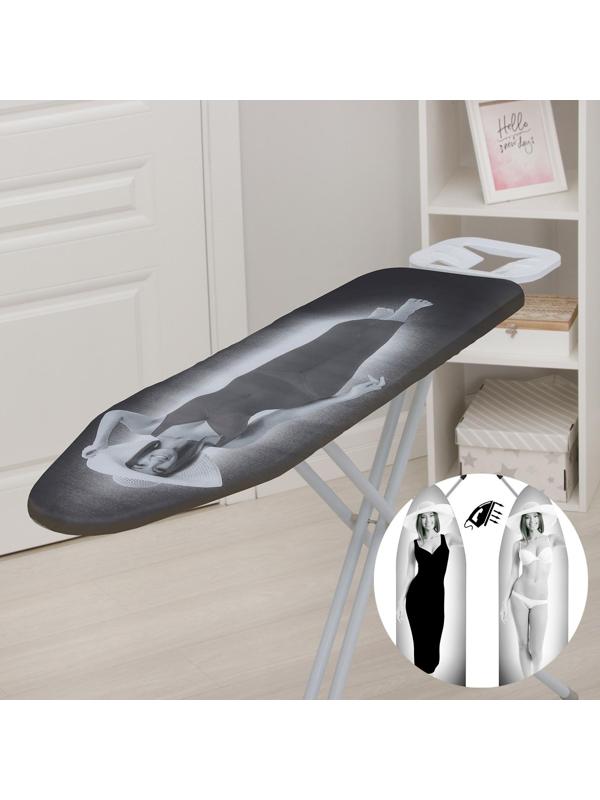 Чехол для гладильной доски с терморисунком GIRL, 145×46 см