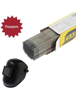 Электроды ESAB ОК 46, d=3 мм, 350 мм, 5.3 кг + Маска