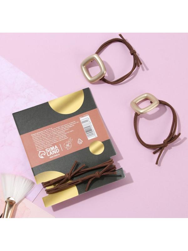 Резинки для волос «Королева красоты», 2 шт.