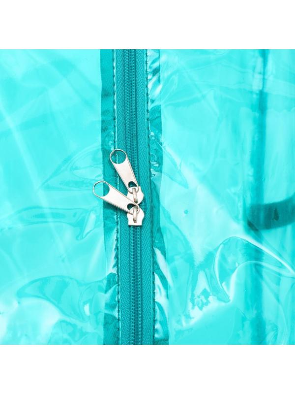 Набор сумок в роддом, 3 шт., цветной ПВХ, цвет бирюзовый