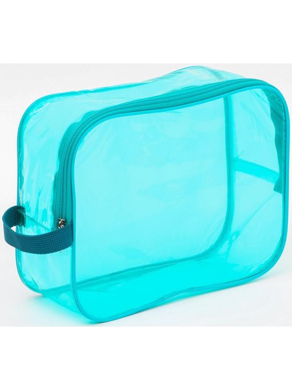 Набор сумок в роддом, 3 шт., цветной ПВХ, цвет бирюзовый