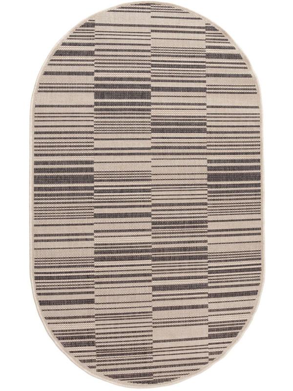 Ковер Циновка овальный 80*150 см, e4264/a4o/19, ПП 100%, джут
