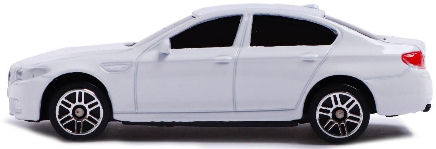 Машина металлическая BMW M5,1:64, цвет белый