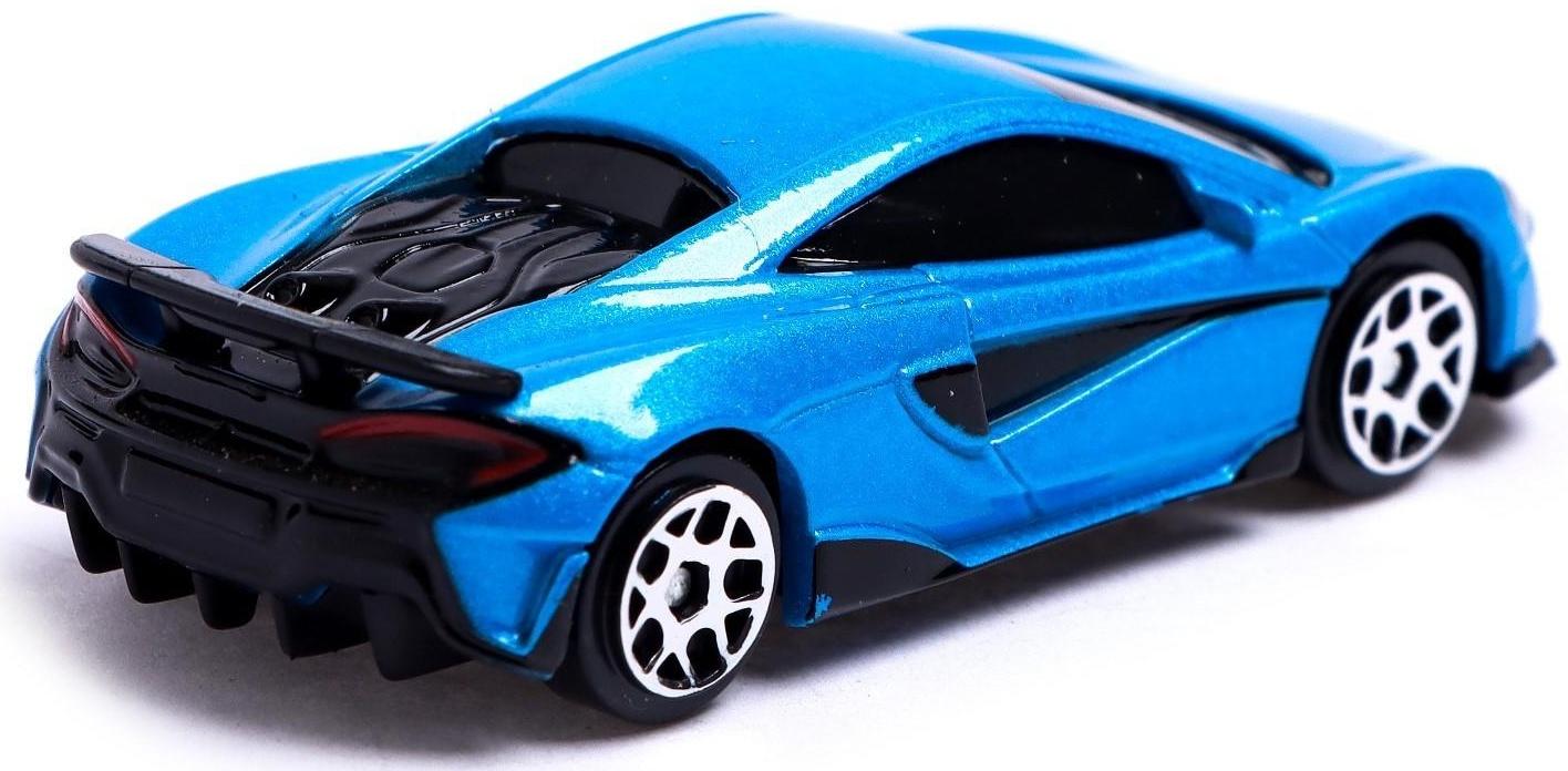 Машина металлическая McLaren 600LT, 1:64, цвет синий