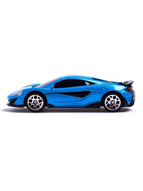 Машина металлическая McLaren 600LT, 1:64, цвет синий