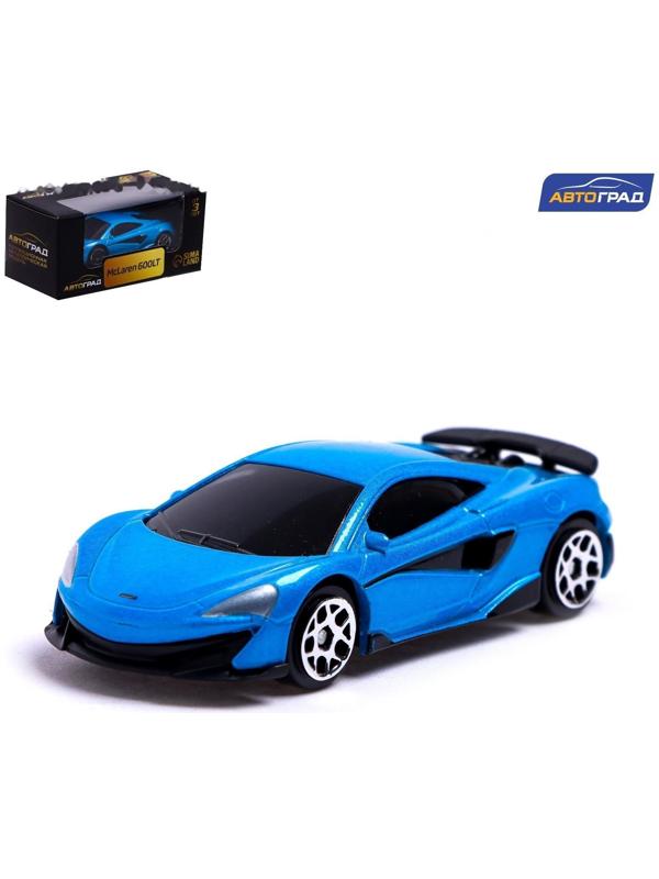 Машина металлическая McLaren 600LT, 1:64, цвет синий