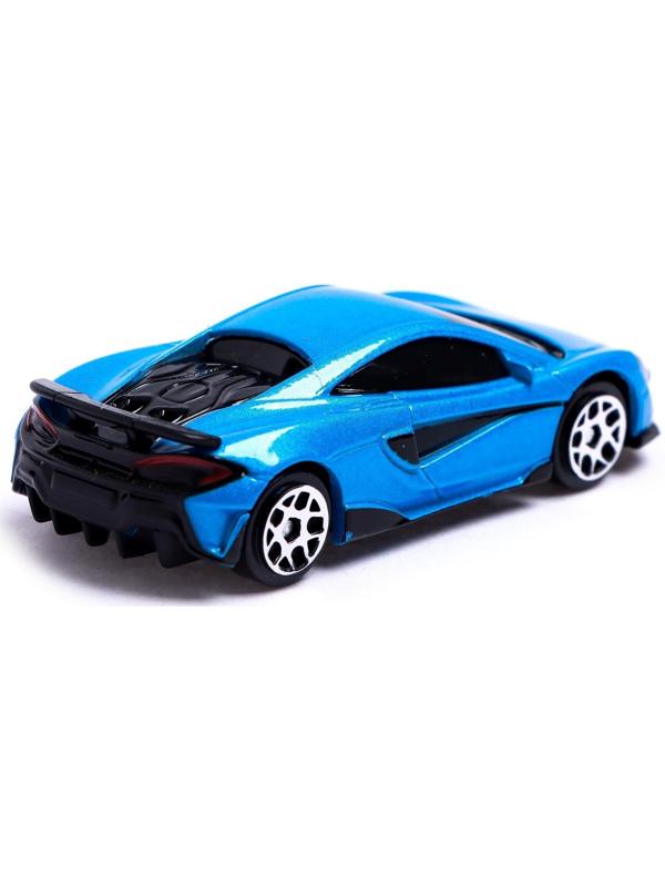 Машина металлическая McLaren 600LT, 1:64, цвет синий