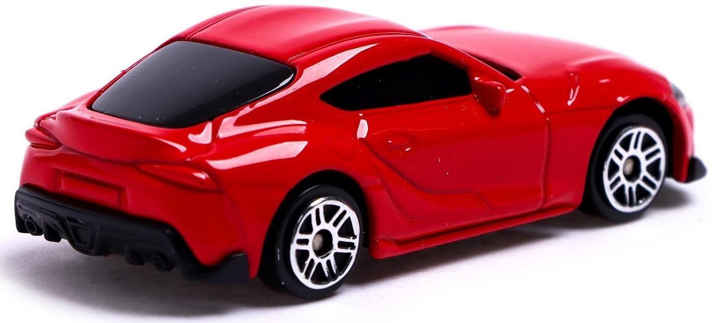 Машина металлическая TOYOTA SUPRA, 1:64, цвет красный