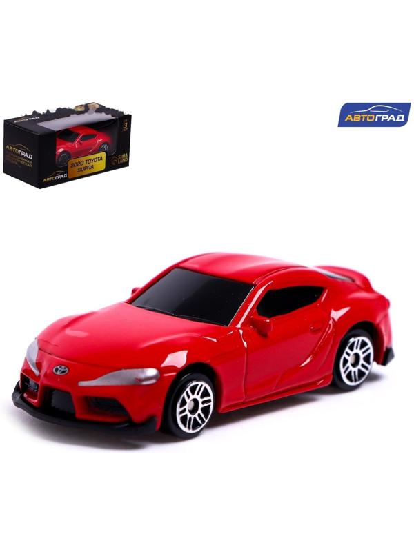 Машина металлическая TOYOTA SUPRA, 1:64, цвет красный