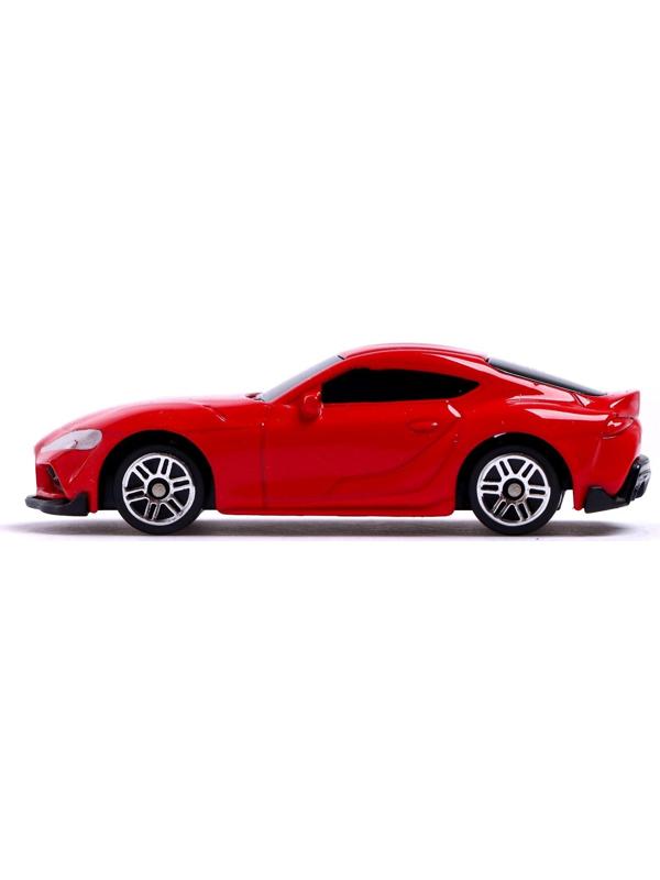 Машина металлическая TOYOTA SUPRA, 1:64, цвет красный