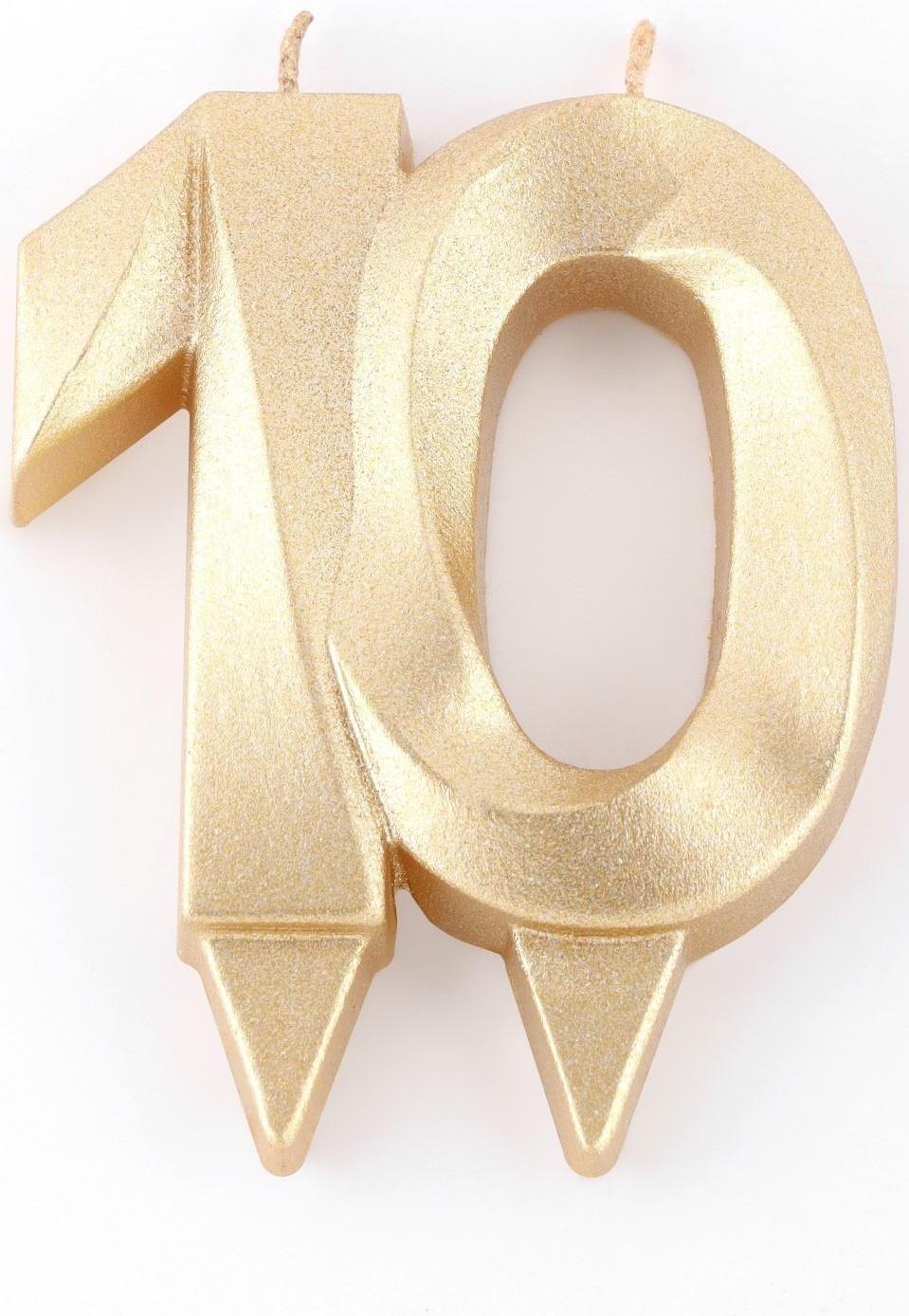 Свеча в торт юбилейная 