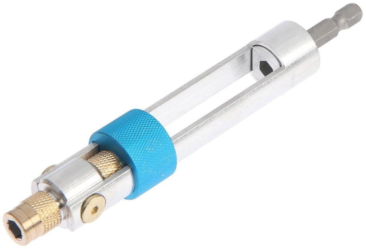 Набор сверл и бит ТУНДРА, с поворотным адаптером 