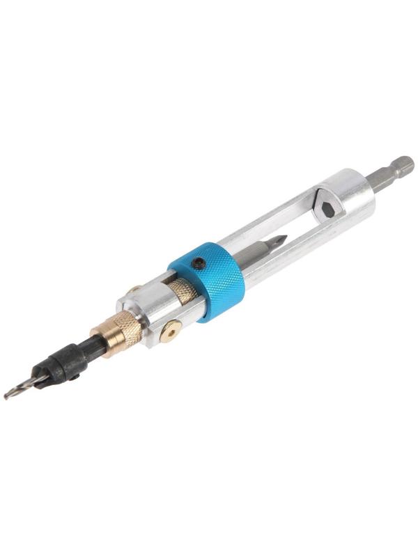 Набор сверл и бит ТУНДРА, с поворотным адаптером 