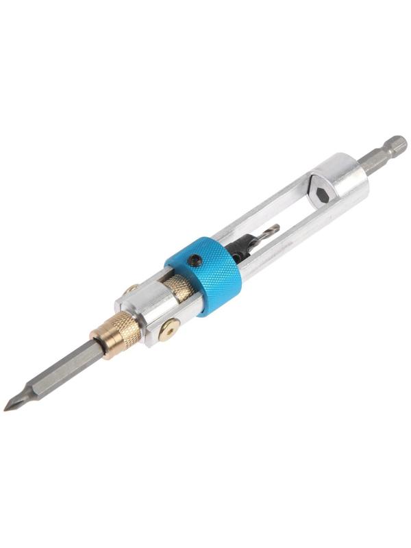 Набор сверл и бит ТУНДРА, с поворотным адаптером 