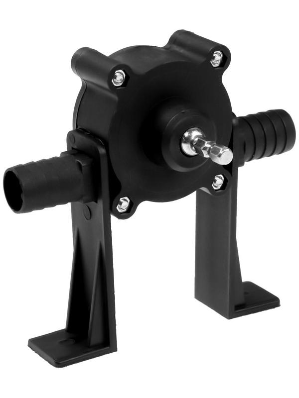 Насадка-насос для шуруповерта ТУНДРА, шестигранный хвостовик, наружный диаметр 18.7 мм