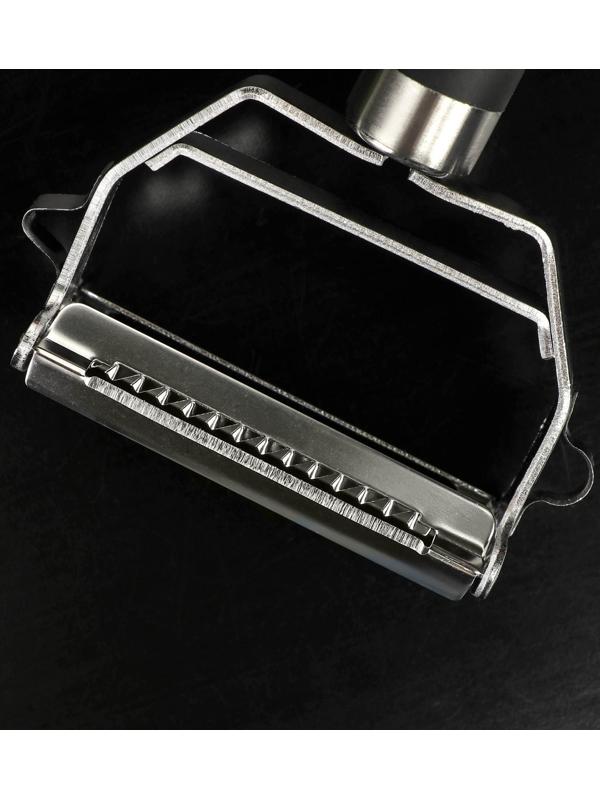 Овощерезка Доляна Venus, нержавеющая сталь, цвет чёрный