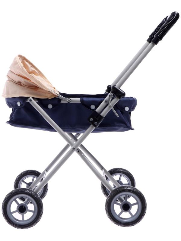 Коляска для кукол, металлический каркас, универсальная