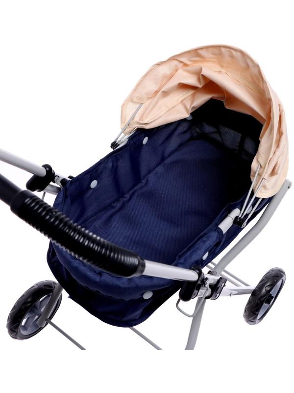 Коляска для кукол, металлический каркас, универсальная