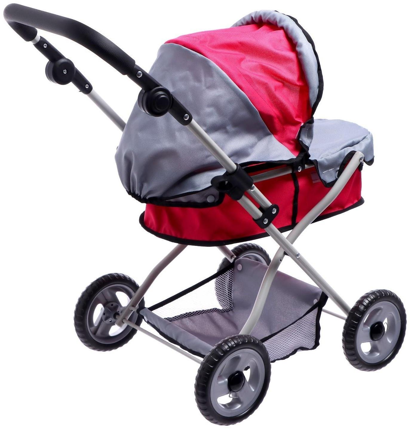 Коляска для кукол, металлический каркас, универсальная