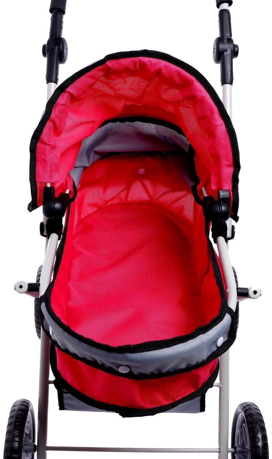 Коляска для кукол, металлический каркас, универсальная