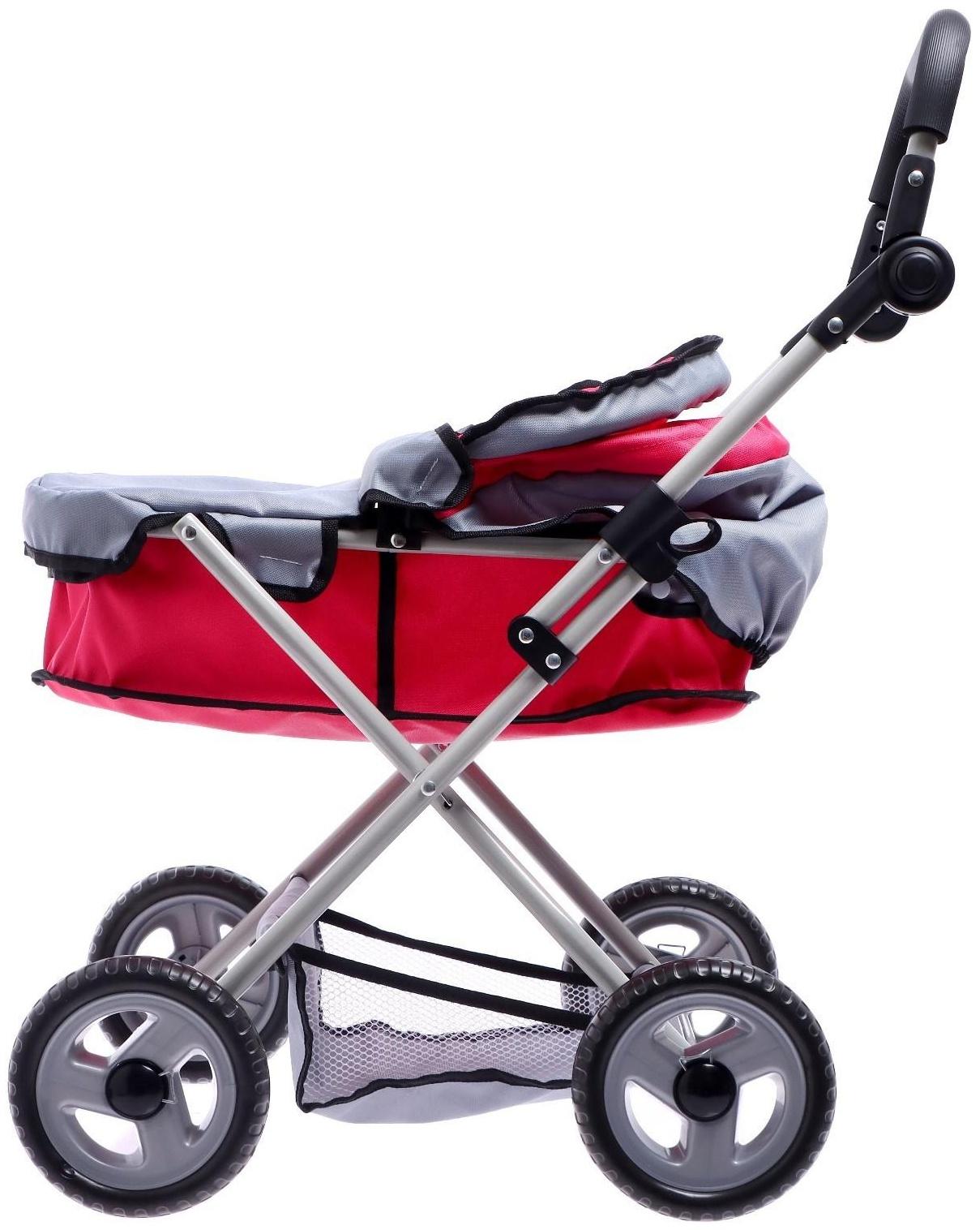 Коляска для кукол, металлический каркас, универсальная