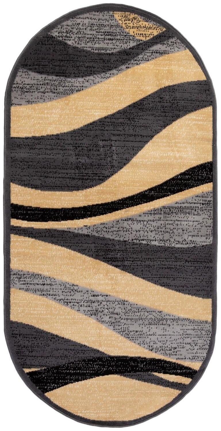 Ковер Мокко овальный 100х200 см, 100% полипропилен, джут