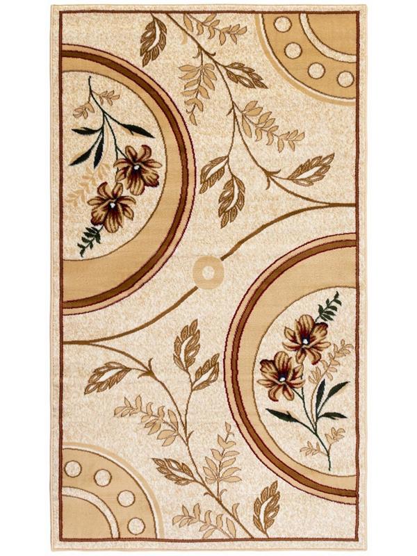 Ковер Ноктюрн прямоугольный 120х200 см, ПП 100%, джут