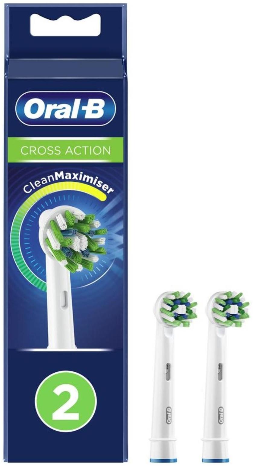 Насадка ORAL-B EB50RB, для зубной щетки CrossAction, 2 шт