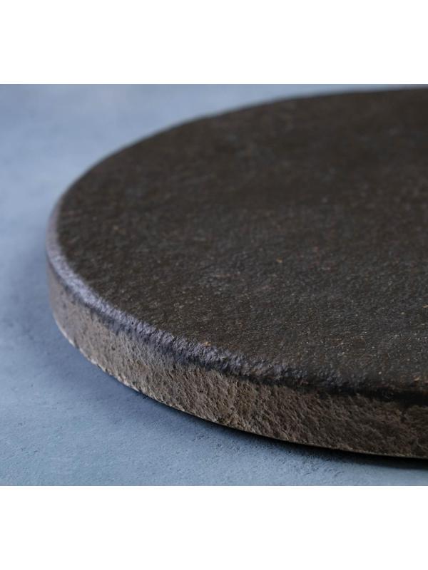 Камень для выпечки круглый (подходит для тандыра), 21х2 см