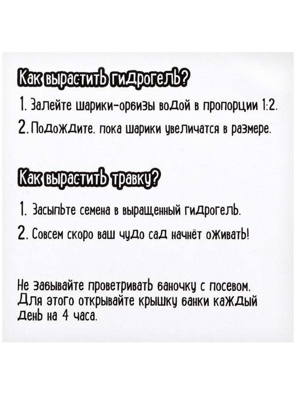 Набор для опытов Живой сад «Мир динозавров»