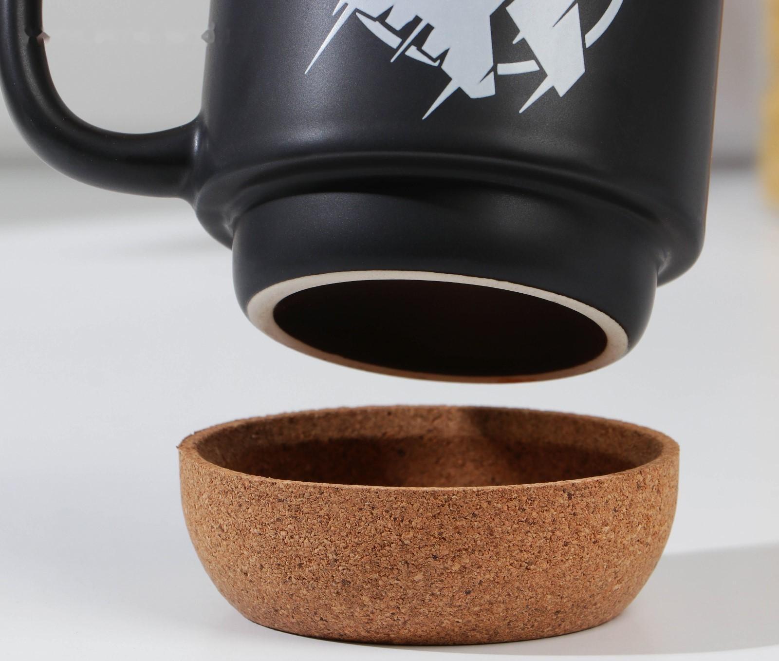 Кружка с пробковым дном «Всегда есть место подвигам», 400 мл