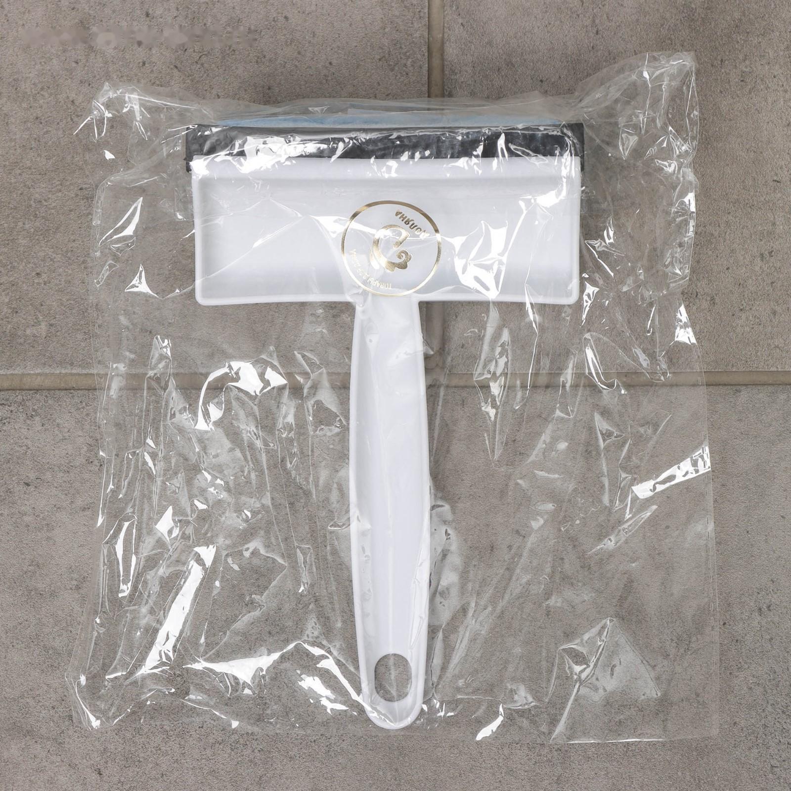 Окномойка с поролоновой насадкой Доляна «Компакт», для зеркал, стекол и душевых кабин, 12×18×4 см