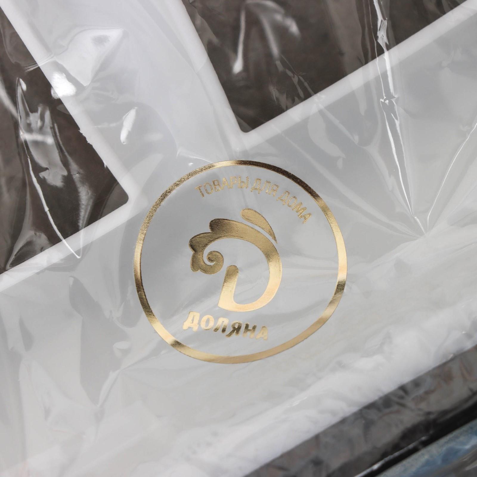 Окномойка с поролоновой насадкой Доляна «Компакт», для зеркал, стекол и душевых кабин, 12×18×4 см