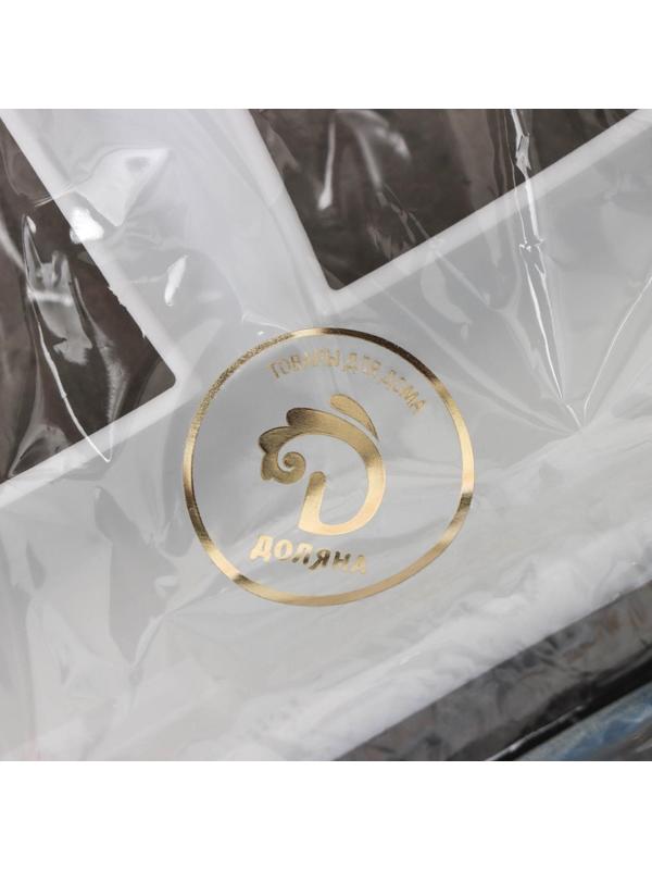 Окномойка с поролоновой насадкой Доляна «Компакт», для зеркал, стекол и душевых кабин, 12×18×4 см