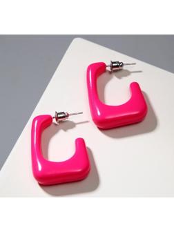 Серьги акрил 