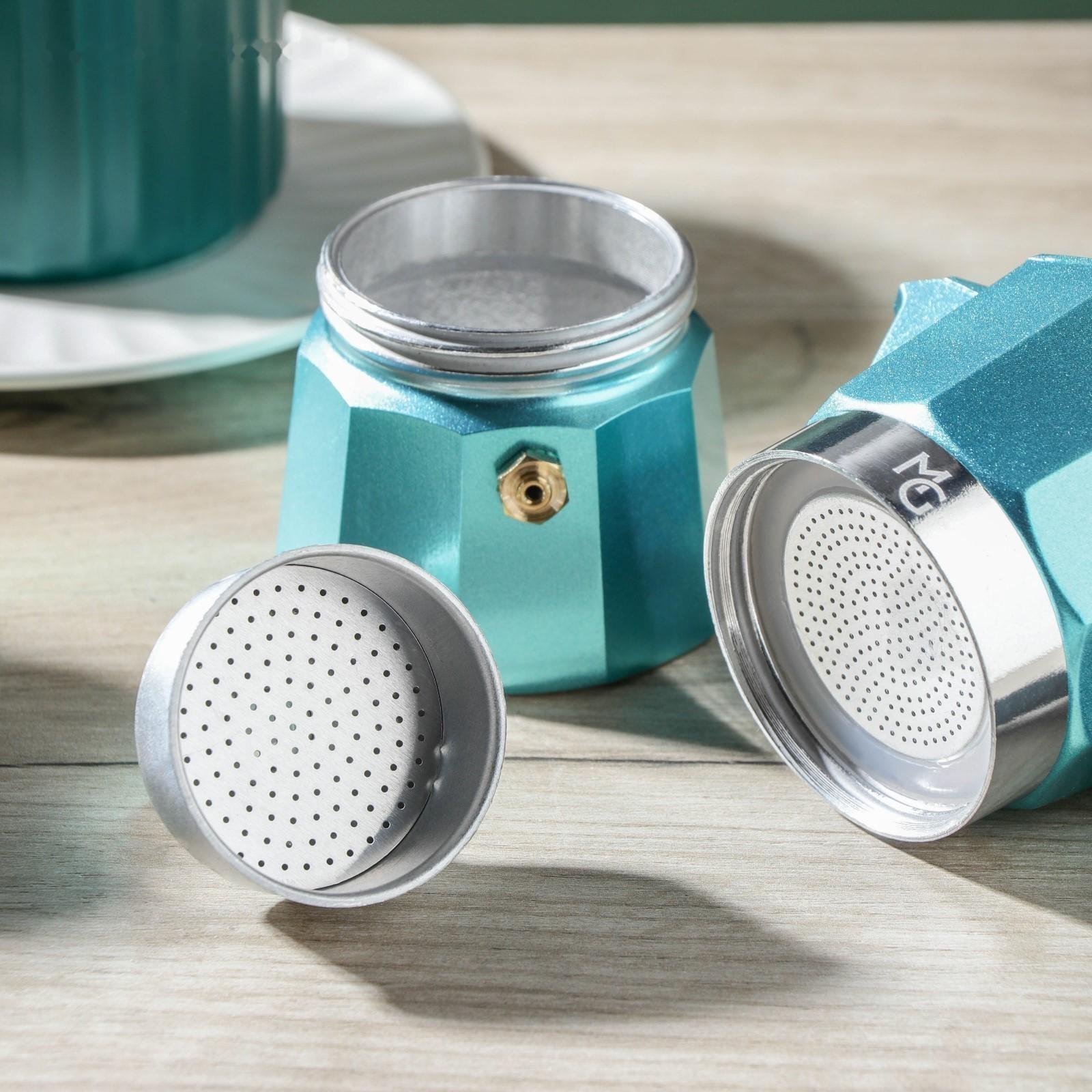 Кофеварка гейзерная Magistro Azure, на 1 чашку, 50 мл