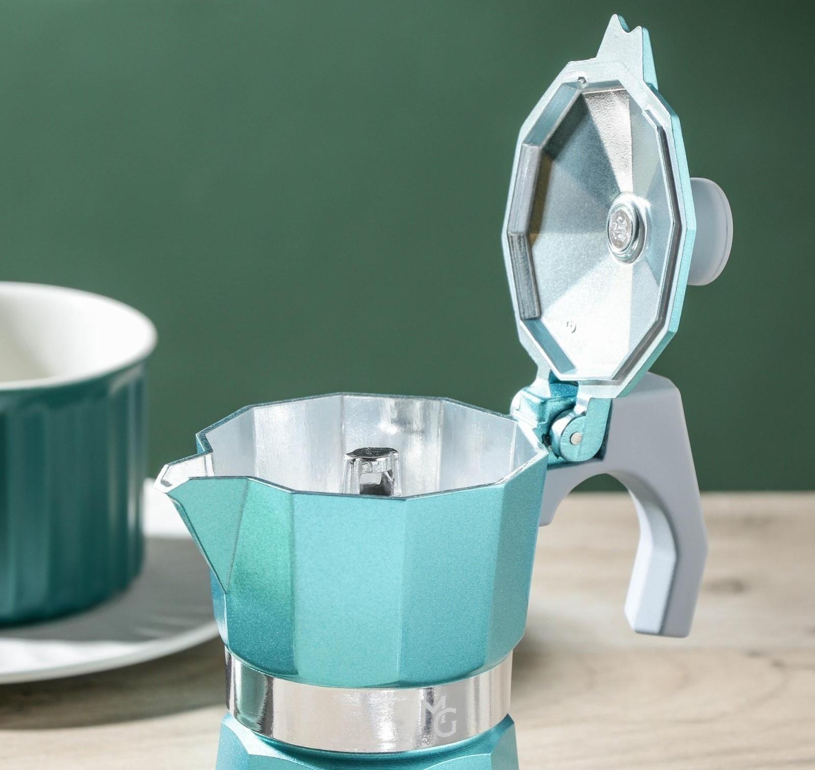 Кофеварка гейзерная Magistro Azure, на 1 чашку, 50 мл