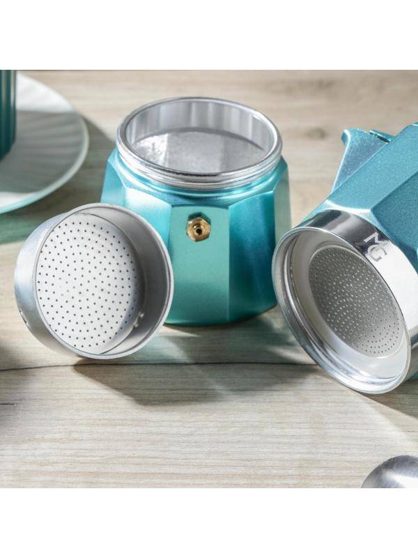 Кофеварка гейзерная Magistro Azure, на 3 чашки, 150 мл