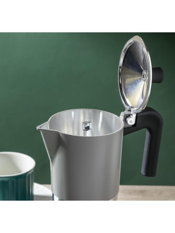 Кофеварка гейзерная Magistro Moka, на 6 чашек, 300 мл