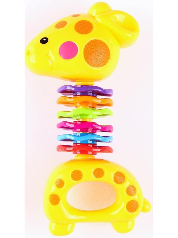 Погремушка «Жирафик / Слоник», виды МИКС