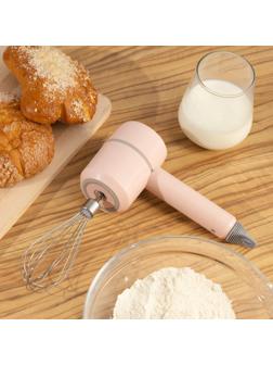 Миксер Luazon LMR-05 беспроводной, 20 Вт, 1200 мАч, 3 скорости, МИКС