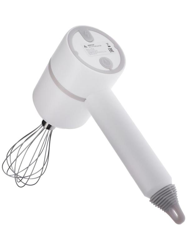 Миксер Luazon LMR-05 беспроводной, 20 Вт, 1200 мАч, 3 скорости, МИКС