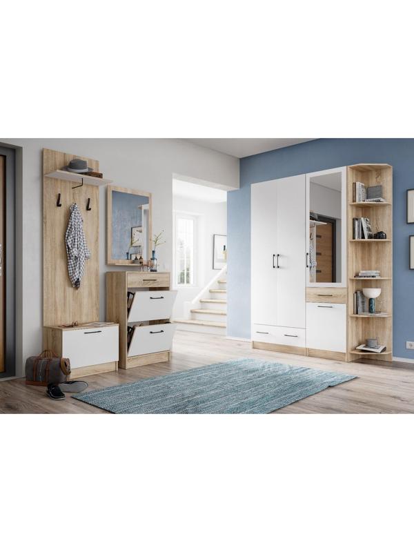 Угловое завершение Денвер 360х360х2150 дуб сонома