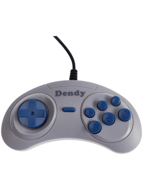 Геймпад для Dendy 8-bit, 9pin, 2 шт в комплекте, серый