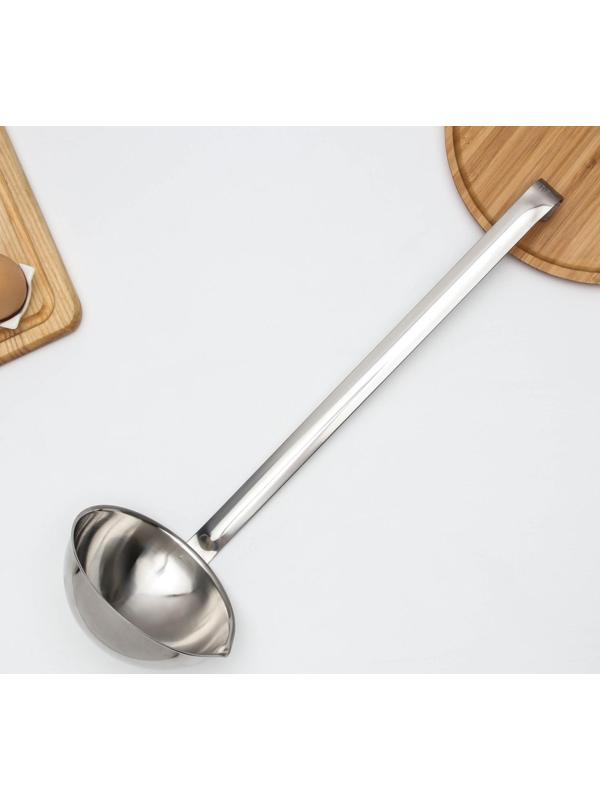 Ложка разливательная-чумичка «Поварская», 500 мл