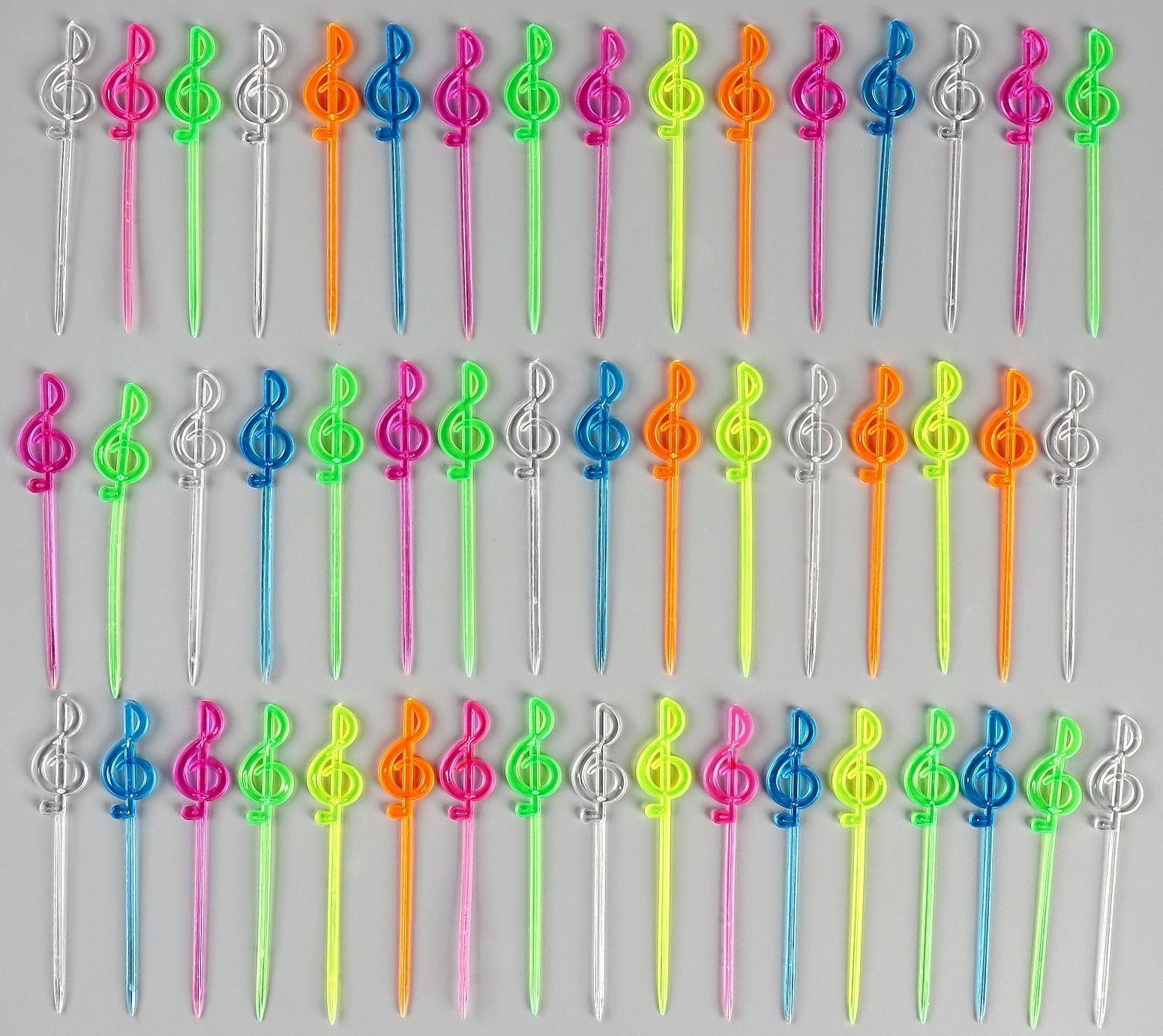 Шпажка для канапе «Нота», набор 50 шт.